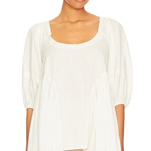 Free People White Tunic